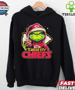 Grinch With My Kansas City Chiefs Christmas 2024 Shirt