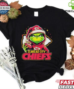 Grinch With My Kansas City Chiefs Christmas 2024 Shirt