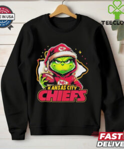 Grinch With My Kansas City Chiefs Christmas 2024 Shirt