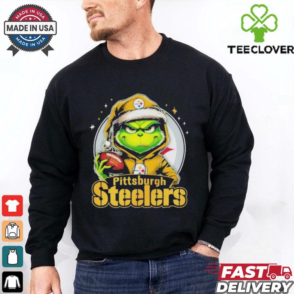 Grinch With My Pittsburgh Steelers Christmas 2024 Shirt Grinch With My Pittsburgh Steelers Christmas 2024 Shirt