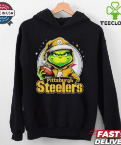 Grinch With My Pittsburgh Steelers Christmas 2024 Shirt