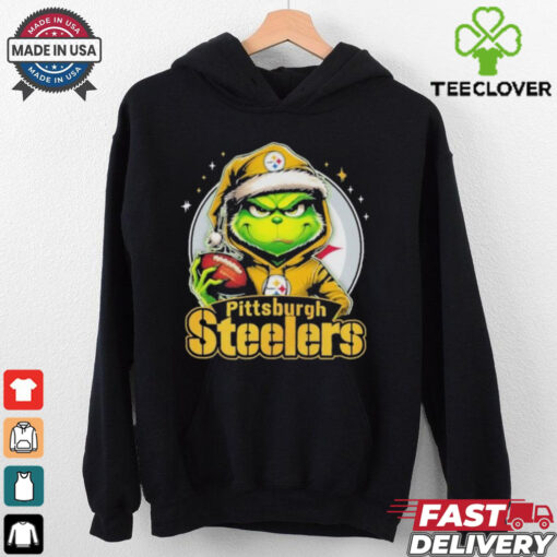 Grinch With My Pittsburgh Steelers Christmas 2024 Shirt