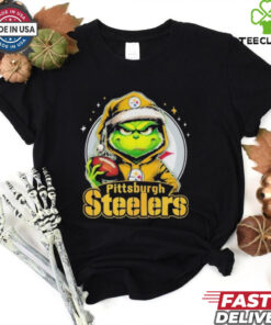 Grinch With My Pittsburgh Steelers Christmas 2024 Shirt