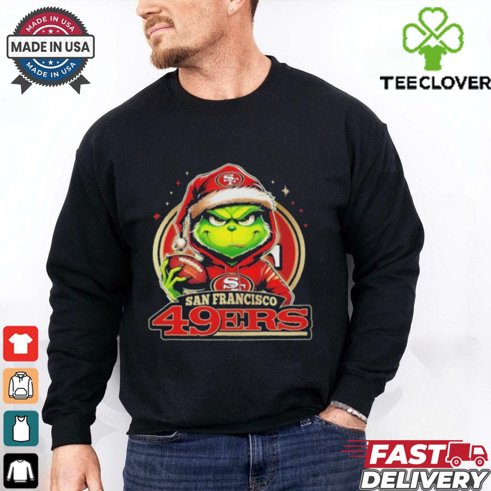 Grinch With My San Francisco 49ers Christmas 2024 Shirt Grinch With My San Francisco 49ers Christmas 2024 Shirt