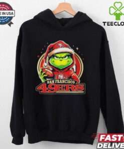 Grinch With My San Francisco 49ers Christmas 2024 Shirt