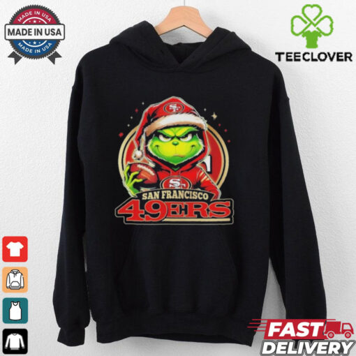 Grinch With My San Francisco 49ers Christmas 2024 Shirt