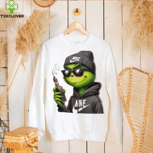 Grinch With Vape T Shirt