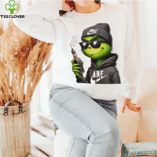 Grinch With Vape T Shirt