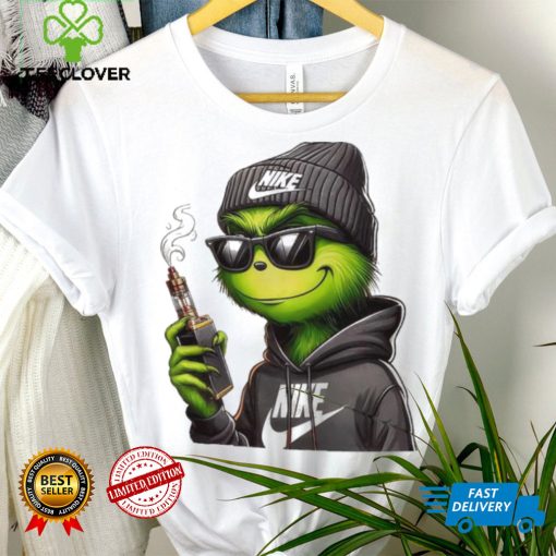 Grinch With Vape T Shirt