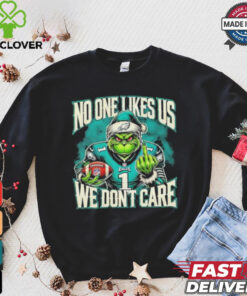 Grinch X Philadelphia Eagles Nobody Likes Us We Don’t Care Shirt