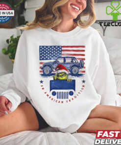 Grinch an American tradition USA flag shirt