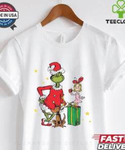 Grinch and Cindy Lou Who Grinchmas T shirt