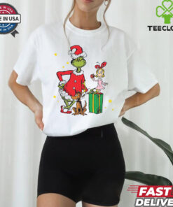 Grinch and Cindy Lou Who Grinchmas T shirt