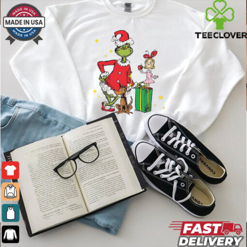 Grinch and Cindy Lou Who Grinchmas T shirt
