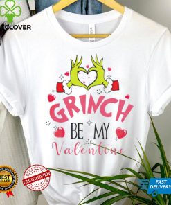 Grinch be my Valentine 2024 retro shirt