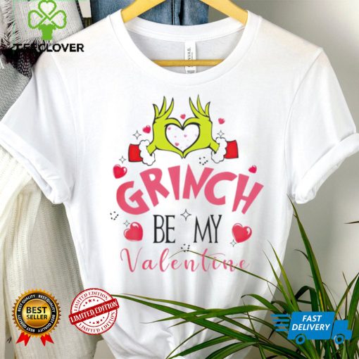 Grinch be my Valentine 2024 retro hoodie, sweater, longsleeve, shirt v-neck, t-shirt