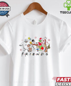 Grinch characters friends merry Christmas 2024 shirt