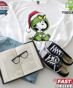 Grinch disguise Snoopy christmas shirt