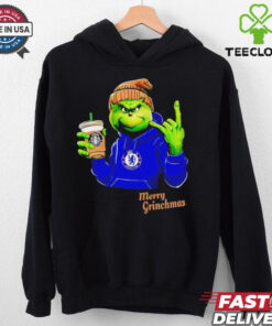 Grinch drink Starbucks Chelsea merry Christmas shirt 3 Grinch drink Starbucks Chelsea merry Christmas shirt
