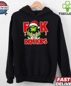 Grinch fuck dem kids Christmas shirt 1 Grinch fuck dem kids Christmas shirt