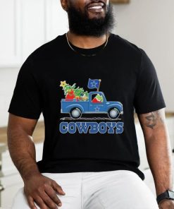 Grinch hat santa car Dallas Cowboys flag hoodie, sweater, longsleeve, shirt v-neck, t-shirt