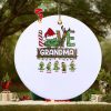 Grinch Jack Skellington and Snowman get in loser we’re saving Christmas ornament