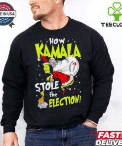 Grinch how Kamala stole the election Christmas shirt