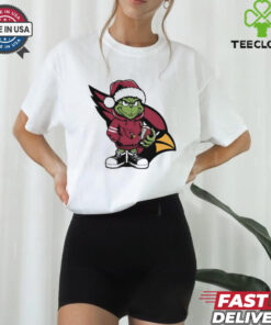 Grinch hug ball Arizona Cardinals Christmas shirt 1 Grinch hug ball Arizona Cardinals Christmas shirt
