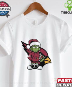 Grinch hug ball Arizona Cardinals Christmas shirt 3 Grinch hug ball Arizona Cardinals Christmas shirt