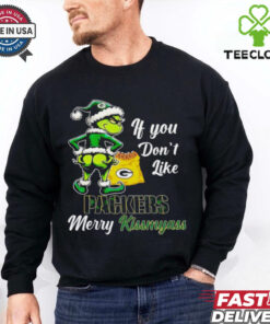 Grinch if you don’t like Packers merry kiss my ass Christmas hoodie, sweater, longsleeve, shirt v-neck, t-shirt