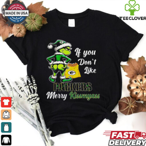 Grinch if you don’t like Packers merry kiss my ass Christmas hoodie, sweater, longsleeve, shirt v-neck, t-shirt