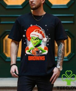 Grinch love Cleveland Browns Christmas Shirt