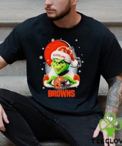 Grinch love Cleveland Browns Christmas Shirt