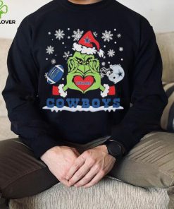 Grinch love Dallas Cowboys Christmas hoodie, sweater, longsleeve, shirt v-neck, t-shirt