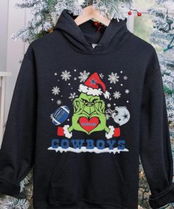 Grinch love Dallas Cowboys Christmas hoodie, sweater, longsleeve, shirt v-neck, t-shirt