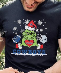 Grinch love Dallas Cowboys Christmas hoodie, sweater, longsleeve, shirt v-neck, t-shirt