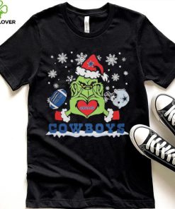 Grinch love Dallas Cowboys Christmas hoodie, sweater, longsleeve, shirt v-neck, t-shirt