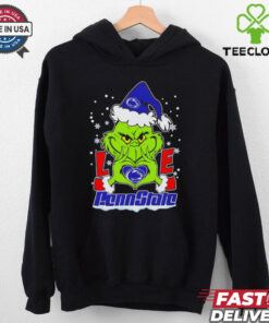 Grinch love Penn State Nittany Lions Christmas shirt