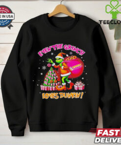 Grinch loves Dunkin’ Donuts Christmas shirt
