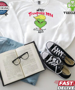 Grinch merry Trumpmas 2024 make Christmas great again shirt