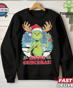 Grinch moose Grinchmas Christmas shirt