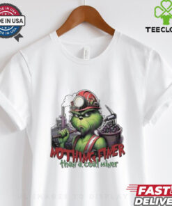 Grinch nothing finer than a coal miner Merry Christmas shirt