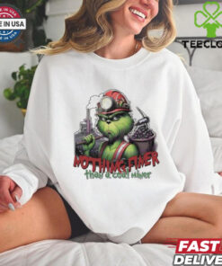 Grinch nothing finer than a coal miner Merry Christmas shirt
