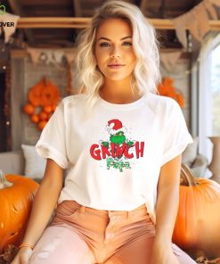 Grinch papa Christmas retro shirt