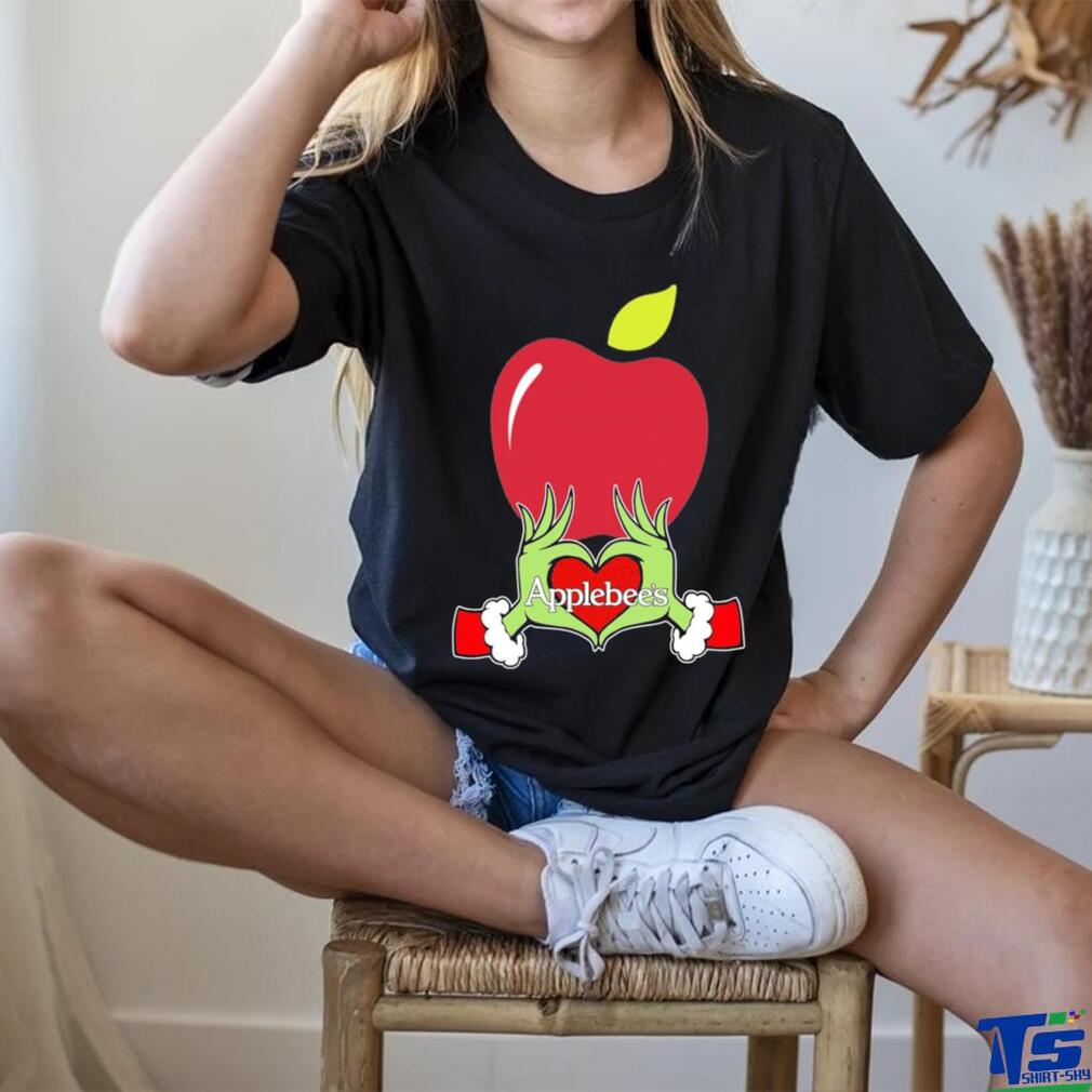 Grinch santa love Applebee’s merry christmas shirt Grinch santa love Applebee’s merry christmas shirt