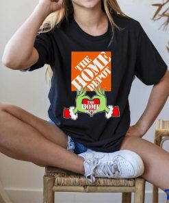 Grinch santa love The Home Depot logo christmas shirt