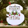 Grinch santa love nothing wrong with being grandma we’re as cool as Mimi christmas Ornament