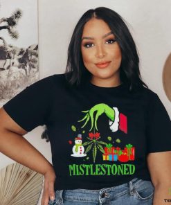 Grinch santa mistlestoned christmas shirt 1 Grinch santa mistlestoned christmas shirt