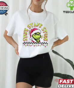 Grinch stink stank stunk Christmas light shirt