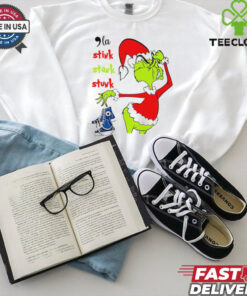 Grinch stink stank stunk chucks and pearls Kamala Christmas shirt